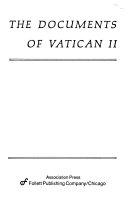 The Documents of Vatican II by Walter M. Abbott book cover