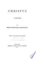Christus by Henry Wadsworth Longfellow book cover