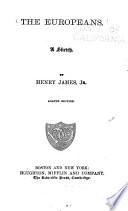 The Europeans by Henry James book cover