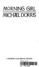 Morning Girl by Michael Dorris book cover