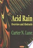 Acid Rain by Carter N. Lane book cover