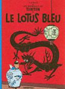 Lotus Bleu by Hergé book cover