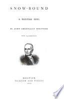Snow-bound by John Greenleaf Whittier book cover