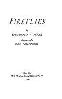 Fireflies by Rabindranath Tagore book cover