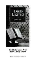 The Devil's Labyrinth by John Saul book cover
