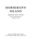 Horseman's Island by Marjorie Mary Oliver book cover