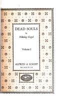 Dead Souls by Nikolaĭ Vasilʹevich Gogolʹ book cover