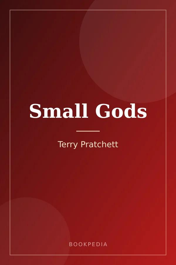 Small Gods by Terry Pratchett book cover