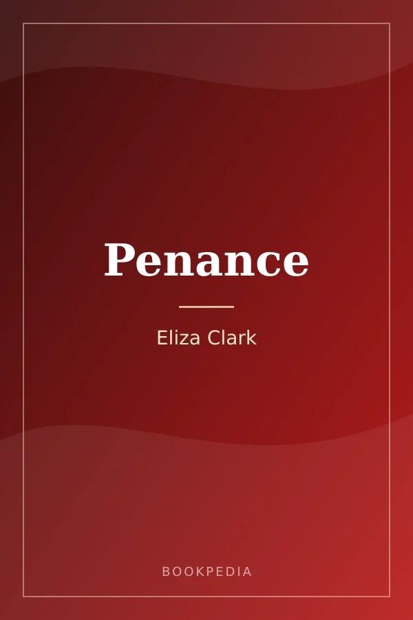 Penance by Eliza Clark book cover