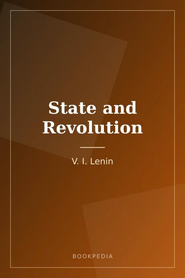 State and Revolution by V. I. Lenin book cover