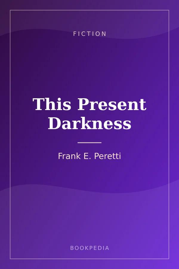 This Present Darkness (10th Anniversary Limited Edition) by Frank E. Peretti - Fiction book cover