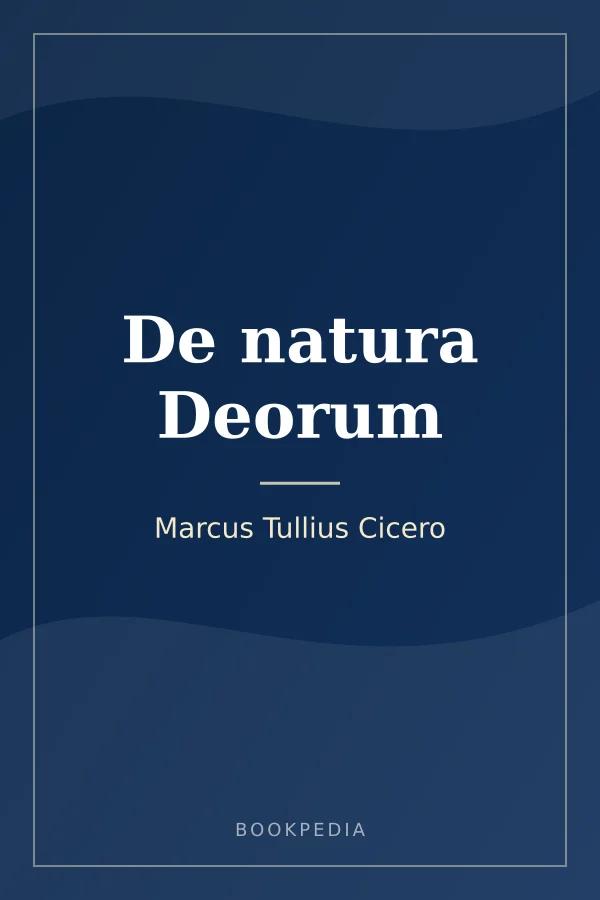 De natura Deorum
