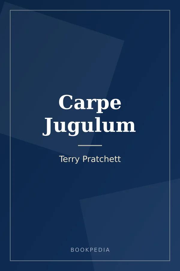 Carpe Jugulum by Terry Pratchett book cover
