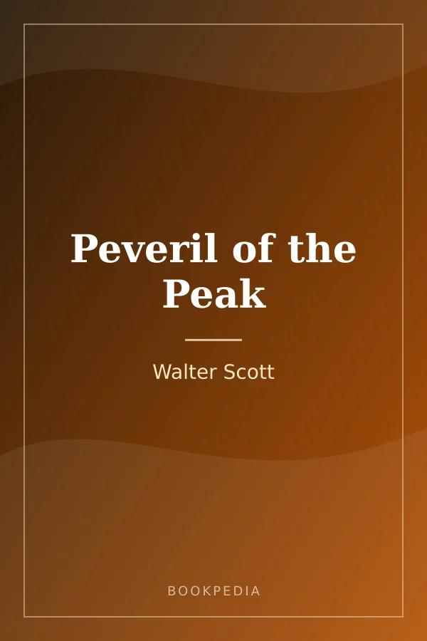 Peveril of the Peak by Walter Scott book cover